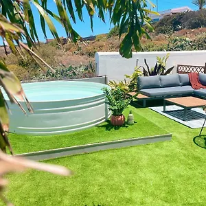 Сasa de vacaciones Casa Con Piscina Y Jardín Con Vistas Al Mar, Puerto de la Madera